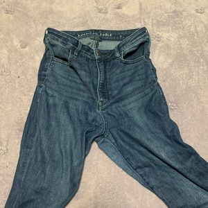 American eagle super high rise jegging
